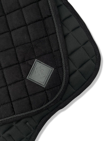 Black Corduroy GP Saddle Pad