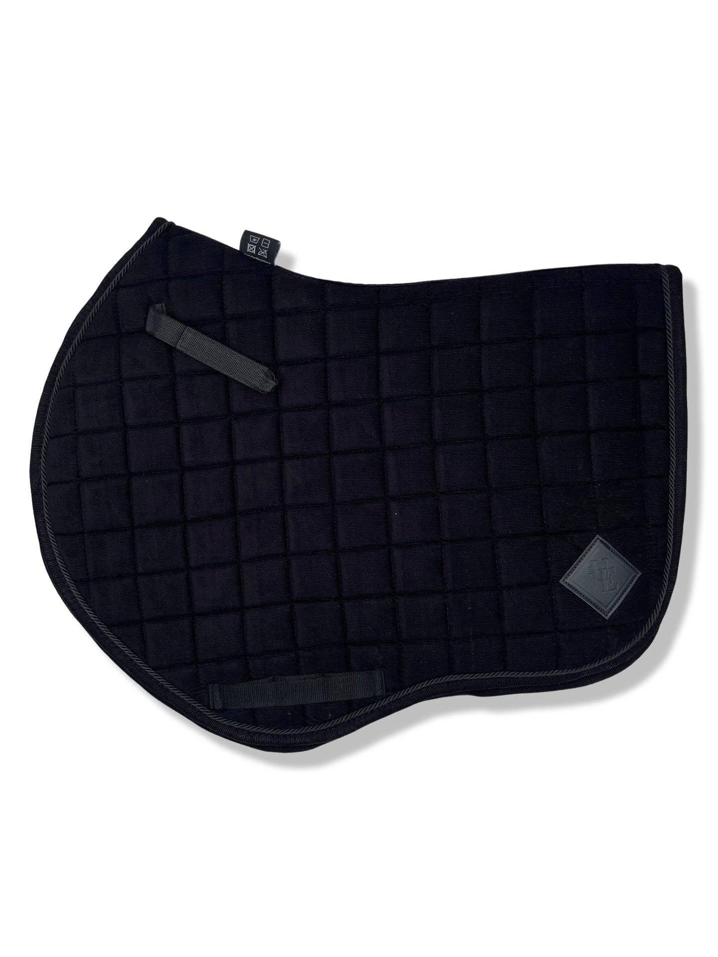 Black Corduroy GP Saddle Pad